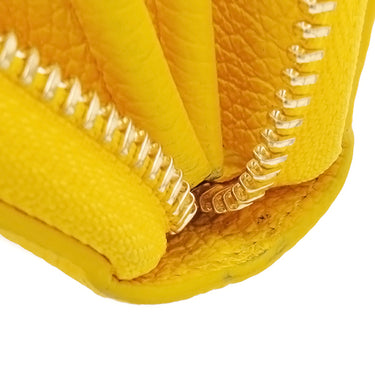 ルイヴィトン LOUIS VUITTON ジッピー ウォレット M13577 ギンコイエロー モノグラムアンプラント 長財布 ゴールド金具 黄色 ラウンドファスナー チャーム付き 日本限定