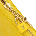 ルイヴィトン LOUIS VUITTON ジッピー ウォレット M13577 ギンコイエロー モノグラムアンプラント 長財布 ゴールド金具 黄色 ラウンドファスナー チャーム付き 日本限定