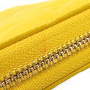 ルイヴィトン LOUIS VUITTON ジッピー ウォレット M13577 ギンコイエロー モノグラムアンプラント 長財布 ゴールド金具 黄色 ラウンドファスナー チャーム付き 日本限定