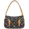 ルイヴィトン LOUIS VUITTON ロッジ PM M40054 ノワール モノグラムマルチカラー ショルダーバッグ ゴールド金具 黒 肩掛け