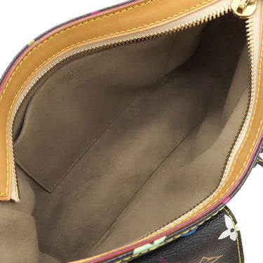 ルイヴィトン LOUIS VUITTON ロッジ PM M40054 ノワール モノグラムマルチカラー ショルダーバッグ ゴールド金具 黒 肩掛け