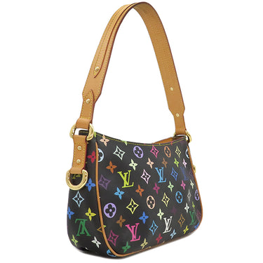 ルイヴィトン LOUIS VUITTON ロッジ PM M40054 ノワール モノグラムマルチカラー ショルダーバッグ ゴールド金具 黒 肩掛け