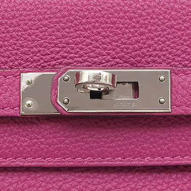エルメス HERMES ケリー25 内縫い ローズパープル トゴ 2WAYバッグ シルバー金具 紫 ショルダー ハンドバッグ