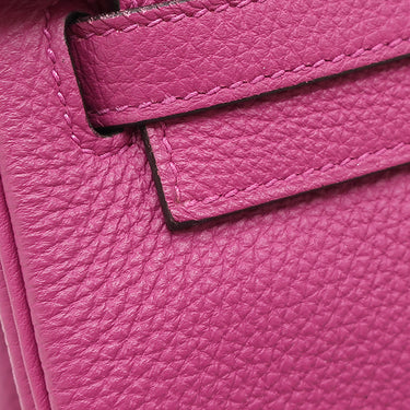 エルメス HERMES ケリー25 内縫い ローズパープル トゴ 2WAYバッグ シルバー金具 紫 ショルダー ハンドバッグ