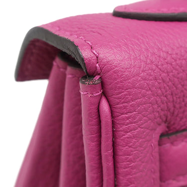 エルメス HERMES ケリー25 内縫い ローズパープル トゴ 2WAYバッグ シルバー金具 紫 ショルダー ハンドバッグ