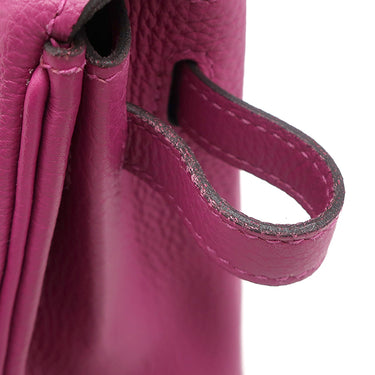 エルメス HERMES ケリー25 内縫い ローズパープル トゴ 2WAYバッグ シルバー金具 紫 ショルダー ハンドバッグ