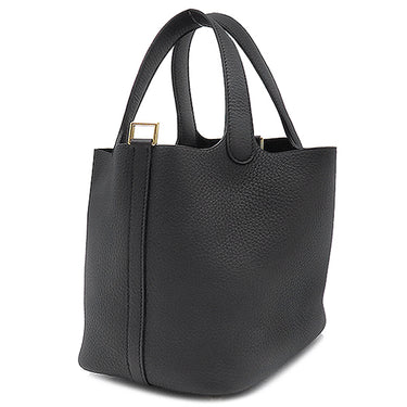 エルメス HERMES ピコタンロック PM ブラック トリヨンクレマンス ハンドバッグ ゴールド金具 新品 未使用 黒