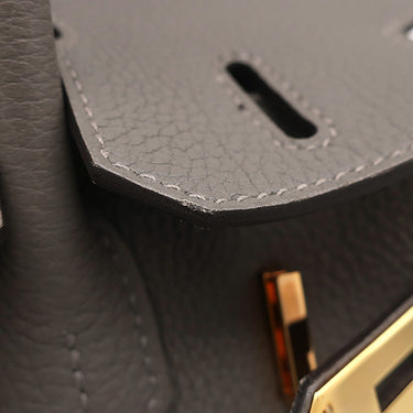 エルメス HERMES バーキン30 グリメイヤー トゴ ハンドバッグ ローズゴールド金具