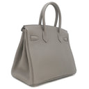 エルメス HERMES バーキン30 グリメイヤー トゴ ハンドバッグ ローズゴールド金具