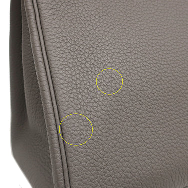 エルメス HERMES バーキン30 グリメイヤー トゴ ハンドバッグ ローズゴールド金具