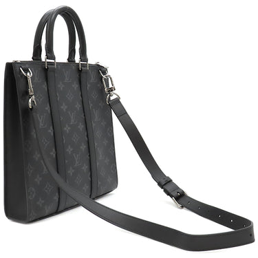 ルイヴィトン LOUIS VUITTON サックプラ クロス M46098 モノグラムエクリプス モノグラムエクリプス 2WAYバッグ シルバー金具 黒 ショルダー