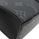 ルイヴィトン LOUIS VUITTON サックプラ クロス M46098 モノグラムエクリプス モノグラムエクリプス 2WAYバッグ シルバー金具 黒 ショルダー