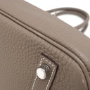 エルメス HERMES バーキン30 エトゥープ トリヨンクレマンス ハンドバッグ シルバー金具 グレージュ