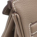 エルメス HERMES バーキン30 エトゥープ トリヨンクレマンス ハンドバッグ シルバー金具 グレージュ