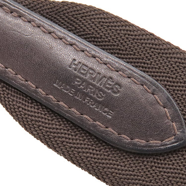 エルメス HERMES サックドパンサージュ グルーム 068312CK ネイビー×オレンジ トワルシェブロン 2WAYバッグ シルバー金具 紺 ショルダー トート