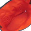 エルメス HERMES サックドパンサージュ グルーム 068312CK ネイビー×オレンジ トワルシェブロン 2WAYバッグ シルバー金具 紺 ショルダー トート
