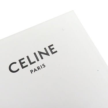 セリーヌ CELINE トリオンフ 70 ブラック レザー ベルト ゴールド金具 黒