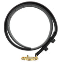 セリーヌ CELINE トリオンフ 70 ブラック レザー ベルト ゴールド金具 黒