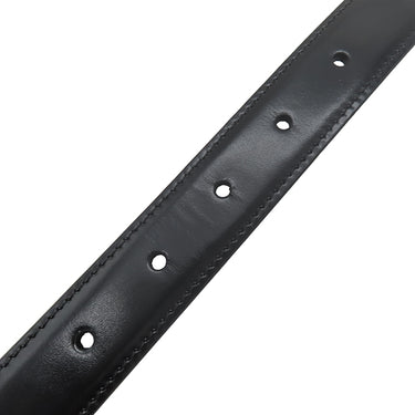 セリーヌ CELINE トリオンフ 70 ブラック レザー ベルト ゴールド金具 黒