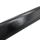 セリーヌ CELINE トリオンフ 70 ブラック レザー ベルト ゴールド金具 黒