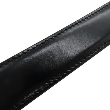 セリーヌ CELINE トリオンフ 70 ブラック レザー ベルト ゴールド金具 黒