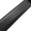 セリーヌ CELINE トリオンフ 70 ブラック レザー ベルト ゴールド金具 黒