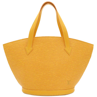 ルイヴィトン LOUIS VUITTON サンジャック M52279 タッシリイエロー エピレザー ショルダーバッグ ゴールド金具 黄色