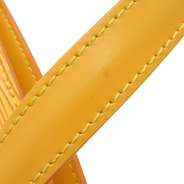 ルイヴィトン LOUIS VUITTON サンジャック M52279 タッシリイエロー エピレザー ショルダーバッグ ゴールド金具 黄色