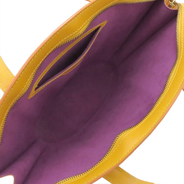 ルイヴィトン LOUIS VUITTON サンジャック M52279 タッシリイエロー エピレザー ショルダーバッグ ゴールド金具 黄色