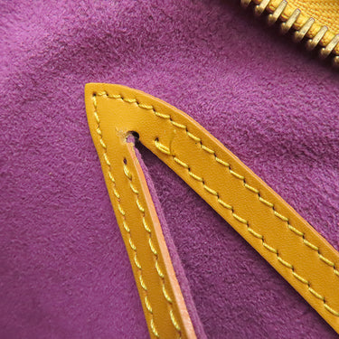 ルイヴィトン LOUIS VUITTON サンジャック M52279 タッシリイエロー エピレザー ショルダーバッグ ゴールド金具 黄色