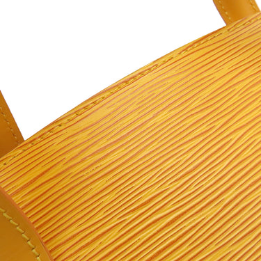 ルイヴィトン LOUIS VUITTON サンジャック M52279 タッシリイエロー エピレザー ショルダーバッグ ゴールド金具 黄色