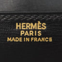 エルメス HERMES ジジェ ブラック ボックスカーフ ポーチ 黒 小物入れ ボックスケース シガレットケース