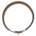 エルメス HERMES ケリー 18 ゴールド ヴォーエプソン GP ベルト ローズゴールド金具 茶 ターンロック金具 スライド調節 RG PG