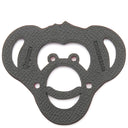 エルメス HERMES プティアッシュ サル レッド×ブラック ヴォースイフト ヴォーエプソン チャーム 赤 黒 猿 チャーム シューズチャーム petit H