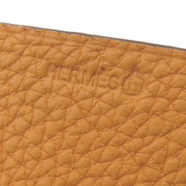 エルメス HERMES プティアッシュ ツル パープル×ブラウン ヴォーエプソン トゴ バッグチャーム 紫 茶 チャーム petit H