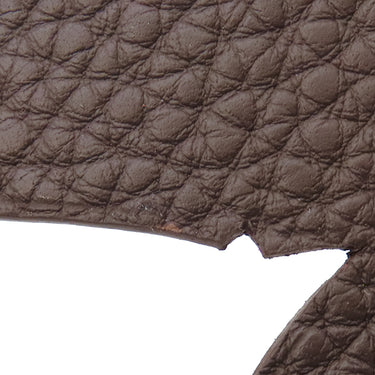 エルメス HERMES プティアッシュ バンブー レッド×ブラウン ヴォーエプソン トゴ バッグチャーム 赤 茶 竹 チャーム petit H