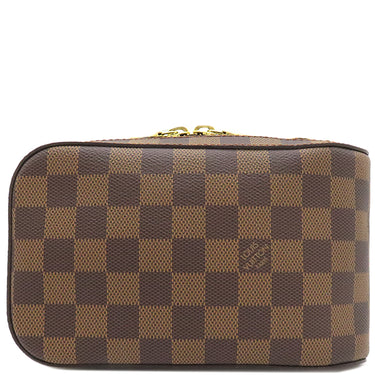 ルイヴィトン LOUIS VUITTON ジェロニモス N51994 ダミエ ダミエキャンバス ボディバッグ ゴールド金具 茶 ウエストバッグ