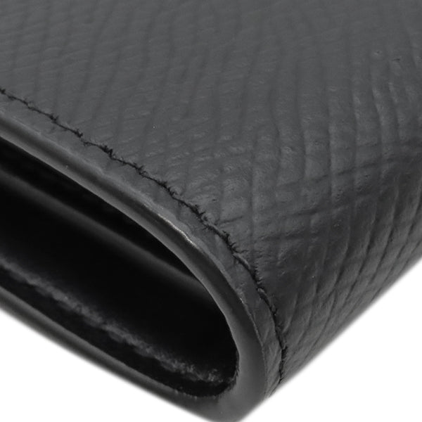 セリーヌ CELINE ミディアム ストラップ ウォレット ブラック レザー