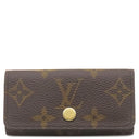 ルイヴィトン LOUIS VUITTON ミュルティクレ 4 M69517 モノグラム モノグラムキャンバス キーケース ゴールド金具 茶 鍵入れ 4連 4本