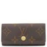 ルイヴィトン LOUIS VUITTON ミュルティクレ 4 M69517 モノグラム モノグラムキャンバス キーケース ゴールド金具 茶 鍵入れ 4連 4本
