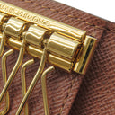 ルイヴィトン LOUIS VUITTON ミュルティクレ 4 M69517 モノグラム モノグラムキャンバス キーケース ゴールド金具 茶 鍵入れ 4連 4本