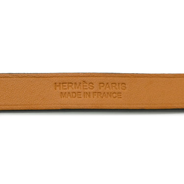エルメス HERMES ケリードゥブルトゥール バンブー×ゴールド レザー メタル シャムキラ T2 ブレスレット ゴールド金具 緑