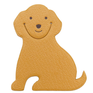 エルメス HERMES ピカブック ラブラドール ナチュラルサブレ シェーブル 小物 茶 イヌ アニマルモチーフ