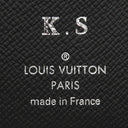 ルイヴィトン LOUIS VUITTON ポルトフォイユ ブラザ M63871 モノグラムギャラクシー モノグラムキャンバス モノグラムギャラクシーキャンバス 長財布 マットブラック金具 黒 二つ折り イニシャル刻印あり