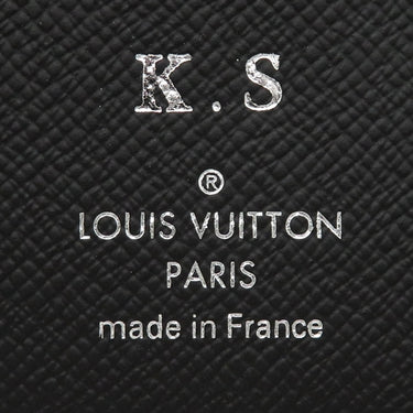 ルイヴィトン LOUIS VUITTON ポルトフォイユ ブラザ M63871 モノグラムギャラクシー モノグラムキャンバス モノグラムギャラクシーキャンバス 長財布 マットブラック金具 黒 二つ折り イニシャル刻印あり