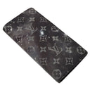 ルイヴィトン LOUIS VUITTON ポルトフォイユ ブラザ M63871 モノグラムギャラクシー モノグラムキャンバス モノグラムギャラクシーキャンバス 長財布 マットブラック金具 黒 二つ折り イニシャル刻印あり
