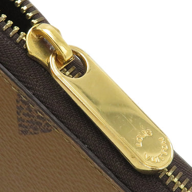 ルイヴィトン LOUIS VUITTON ジッピーウォレット M69353 モノグラムリバース モノグラムキャンバス モノグラムジャイアントリバースキャンバス 長財布 ゴールド金具 茶 ラウンドファスナー