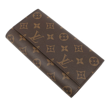 ルイヴィトン LOUIS VUITTON ポルトフォイユ サラ M60531 モノグラム モノグラムキャンバス 長財布 ゴールド金具 茶