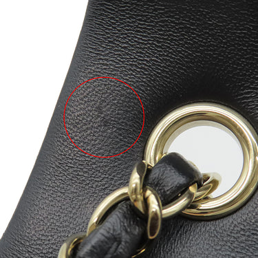 シャネル CHANEL ミニ マトラッセ 20 A69900 ネイビー×マルチカラー ファブリック レザー ショルダーバッグ ゴールド金具 紺 ココマーク チェーンショルダーバッグ