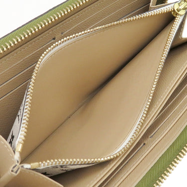 ルイヴィトン LOUIS VUITTON ジッピーウォレット M67549 カーキ モノグラムキャンバス モノグラムジャイアント キャンバス 長財布 ゴールド金具 ラウンドファスナー